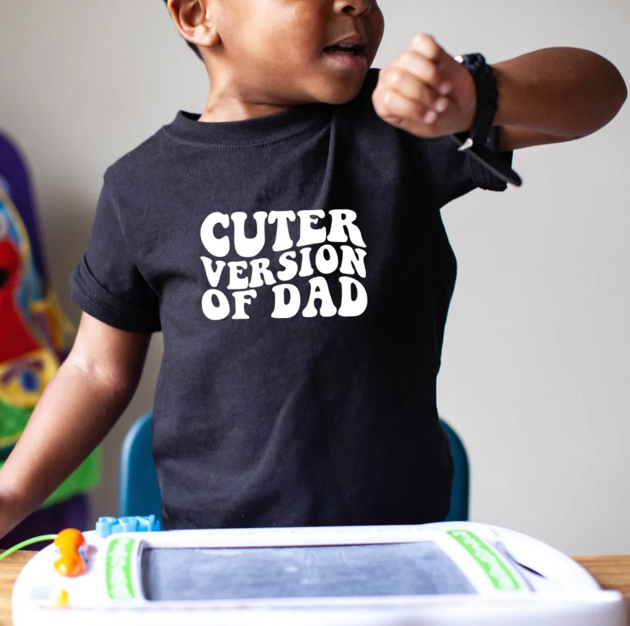 Cuter Version Of Dad Toddler Tee
